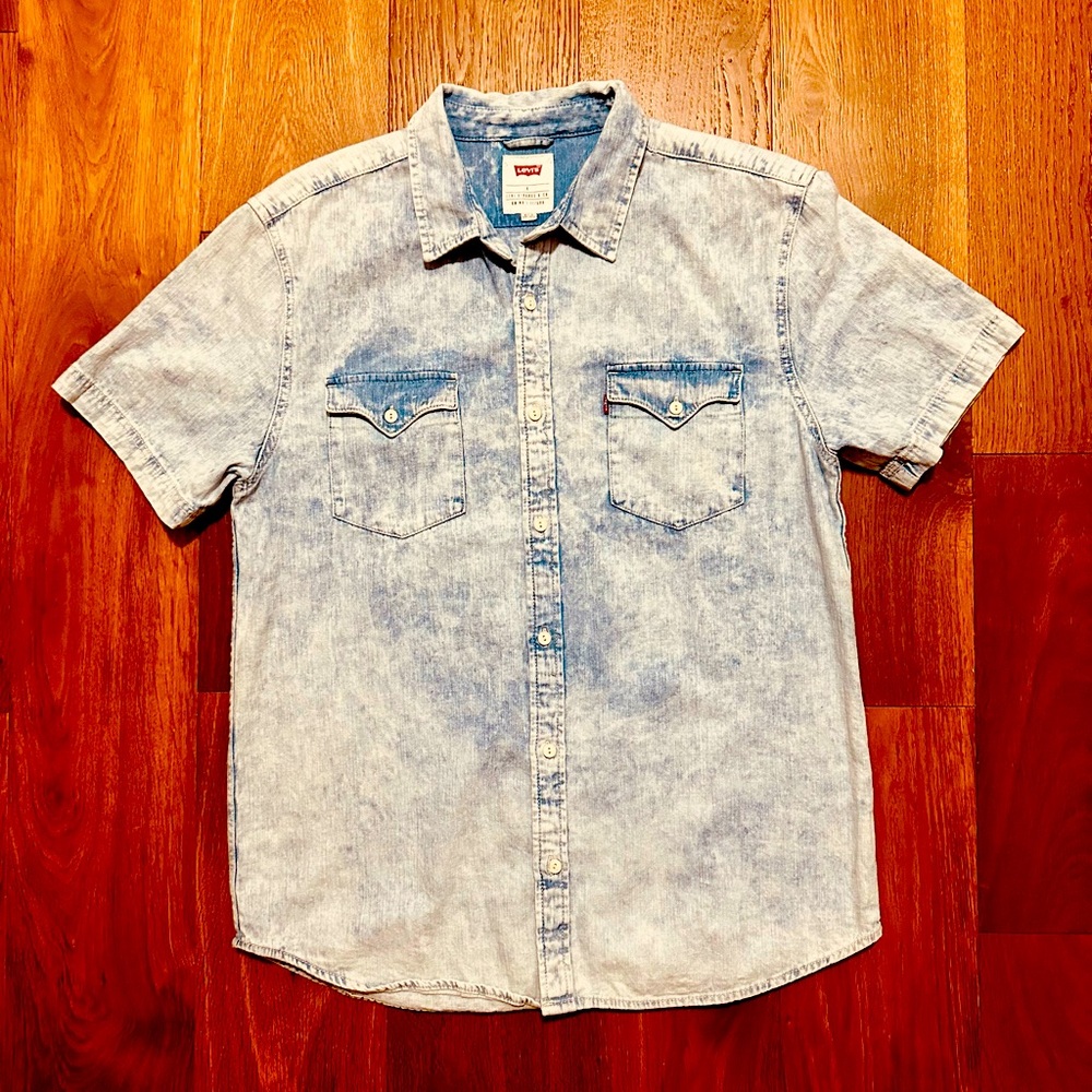 Levi’s denim shirt men’s large